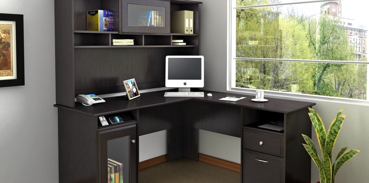 l-shaped corner office desk