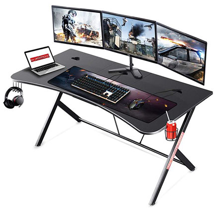 Mr IRONSTONE Large Gaming Desk