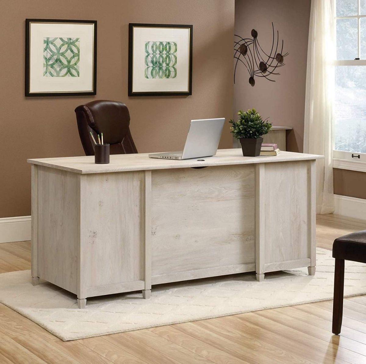 Sauder Edge Water Executive Desk Review TDSOffice