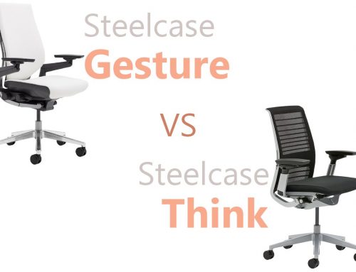 Steelcase Gesture vs Think Office Chair Comparison